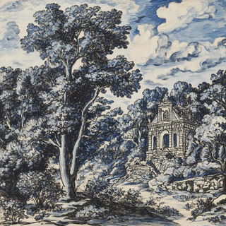 Bluecut Facework style, Midjourney V6.1: classical 18th-century oil painting