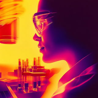 Stippled Elsewhere style, Midjourney V6.1: editorial illustration for popular scientific magazine cover