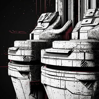 Anatomical Afterimage style, Midjourney V6.1: abstract 3D render