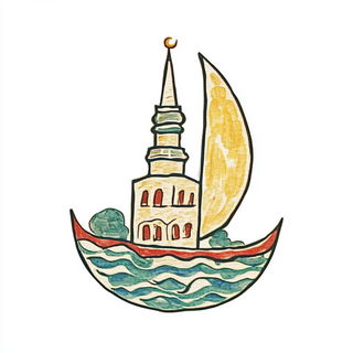 Viridion Perigee style, Midjourney V6.1: bold minimalist logo design for Istanbul city municipal services