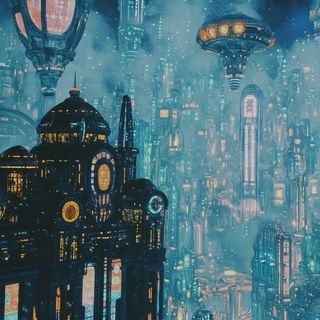 Viridion Perigee style, Midjourney V6.1: cinematic shot from sci-fi movie