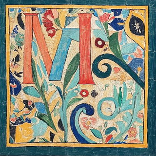Viridion Perigee style, Midjourney V6.1: typographic composition with large letters