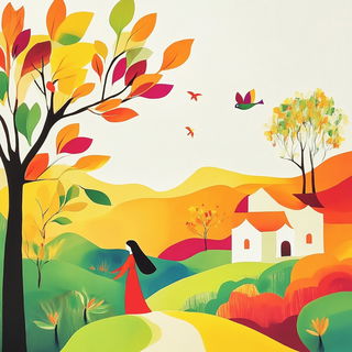 Turquoisecourt style, Midjourney V6.1: traditional folk art
