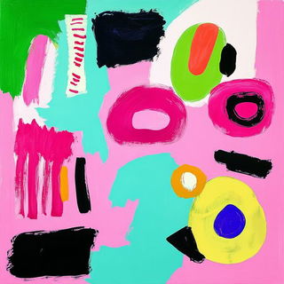 Chromacourt Tableaux style, Midjourney V6.1: creative pattern composition