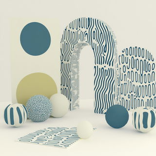Panelwyrd style, Midjourney V6.1: abstract 3D render