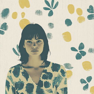 Panelwyrd style, Midjourney V6.1: photographic portrait of female protagonist