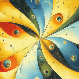 Balloonforge style, Midjourney V6.1: creative pattern composition