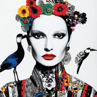 Stellacantata style, Midjourney V6.1: traditional folk art