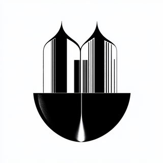Stellacantata style, Midjourney V6.1: bold minimalist logo design for Istanbul city municipal services