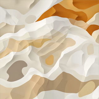 Gilded Botanime style, Midjourney V6.1: abstract 3D render