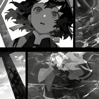 Chromatic Warpweave style, Midjourney V6.1: black-and-white manga comic strip
