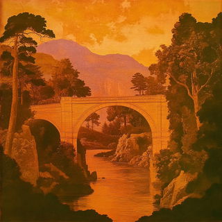 Chromatic Warpweave style, Midjourney V6.1: classical 18th-century oil painting