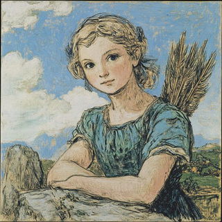 Lithocrenel style, Midjourney V6.1: classical 18th-century oil painting