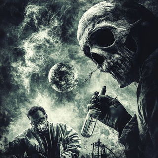 Maketopunk style, Midjourney V6.1: editorial illustration for popular scientific magazine cover
