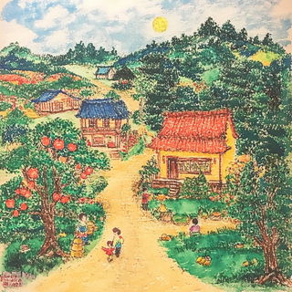 Stratoslipware style, Midjourney V6.1: traditional folk art
