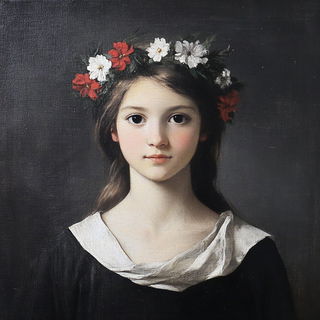 Chromopera style, Midjourney V6.1: classical 18th-century oil painting