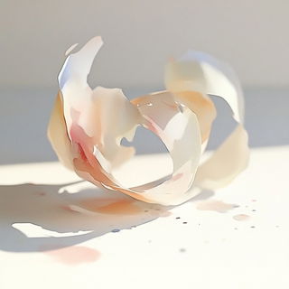 Umbrellatiger style, Midjourney V6.1: abstract 3D render