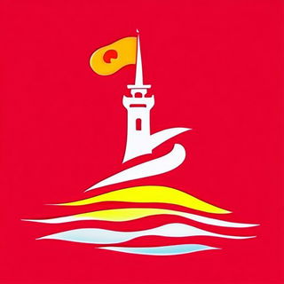 Gothicflow style, Midjourney V6.1: bold minimalist logo design for Istanbul city municipal services