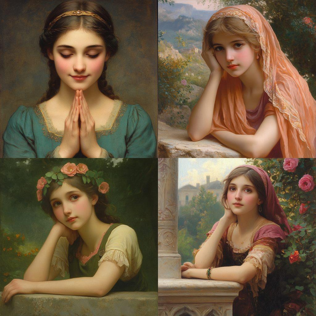 Charles-Amable Lenoir style, Midjourney V6.1, render 1 of 4