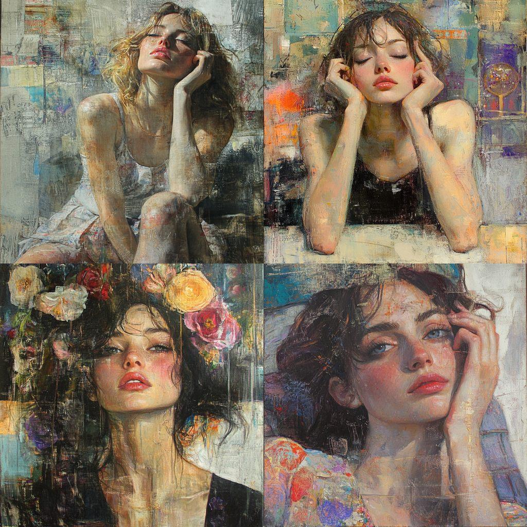 Charles Dwyer style, Midjourney V6.1, render 1 of 4