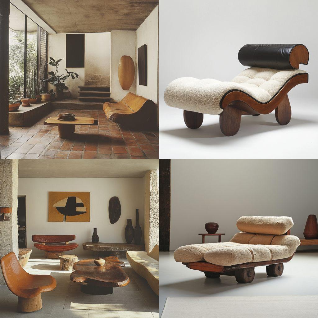Charlotte Perriand style, Midjourney V6.1, render 1 of 4