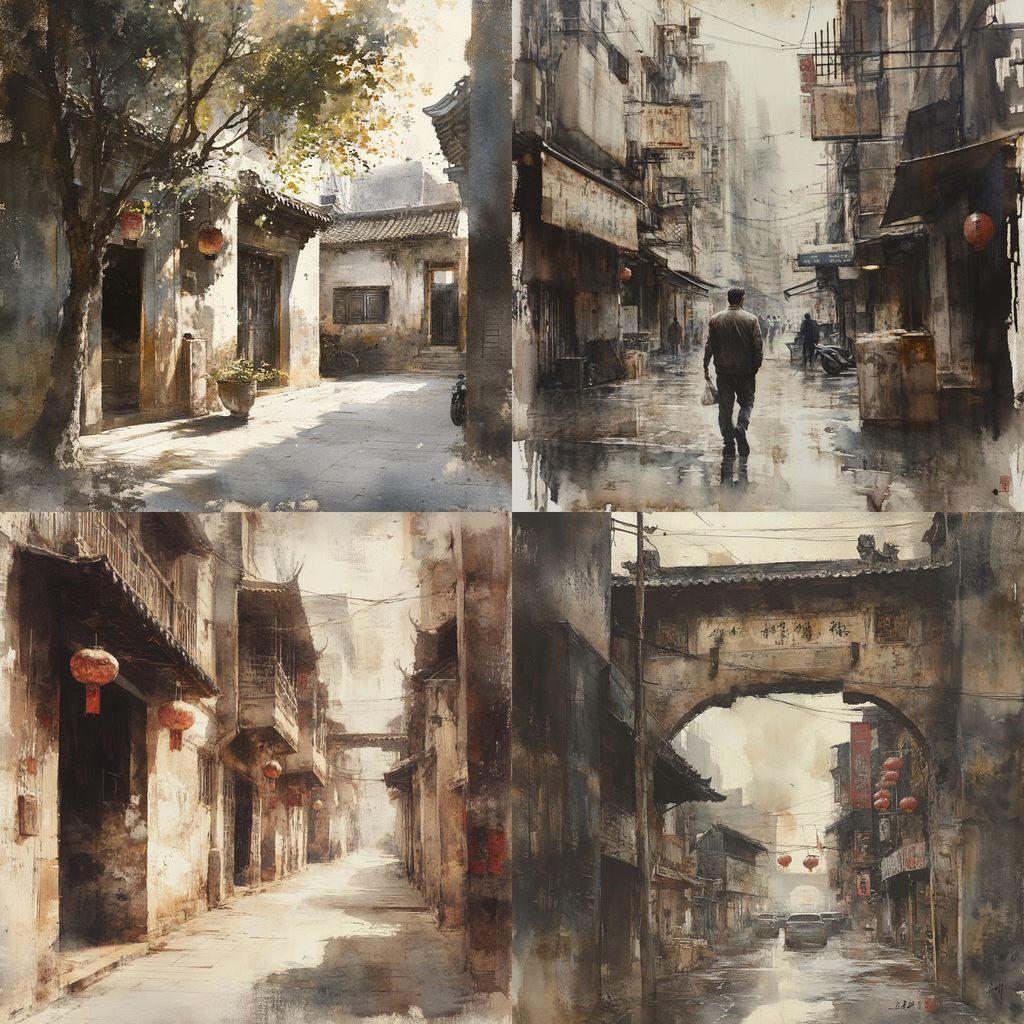 Chien Chung-Wei style, Midjourney V6.1, render 1 of 4