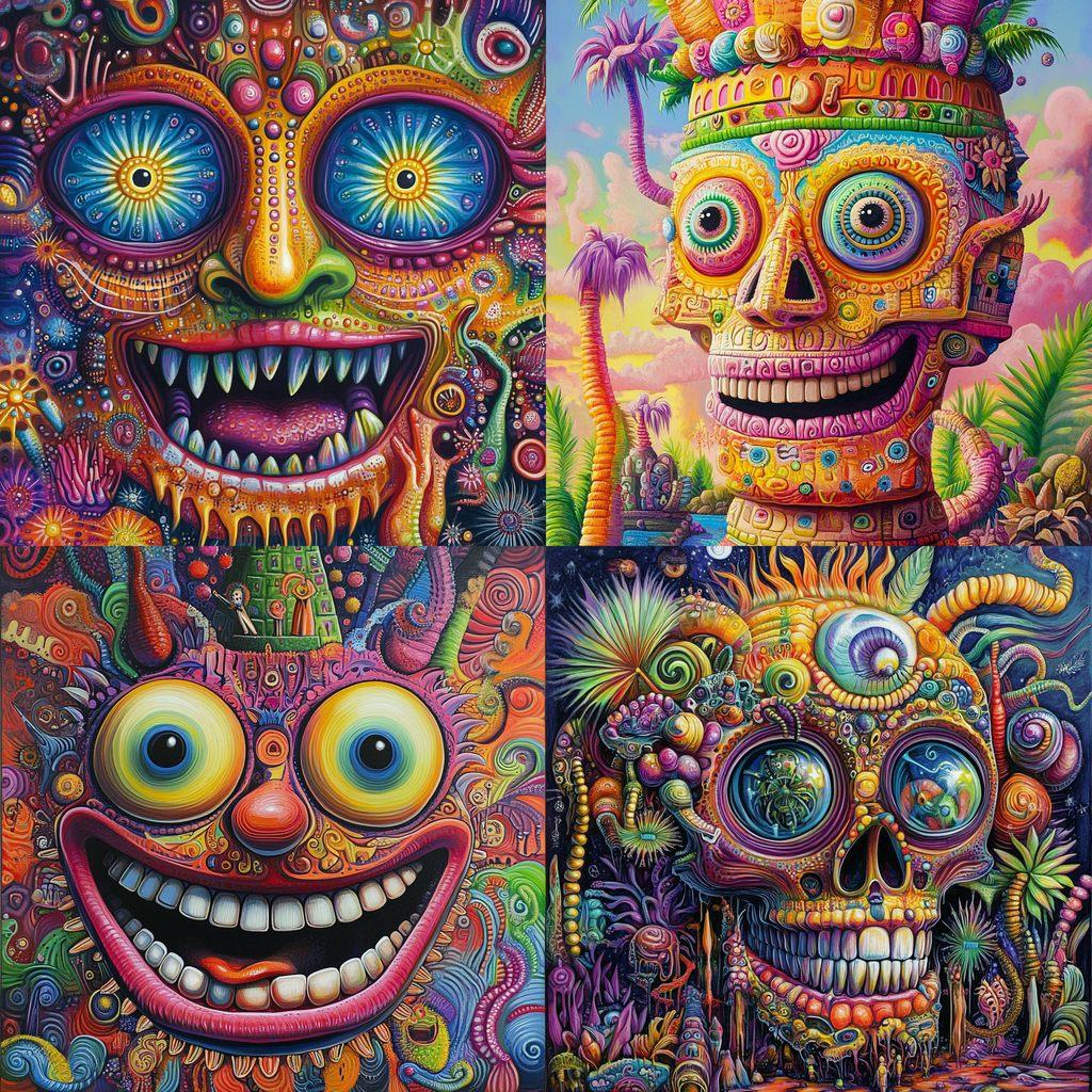 Chris Dyer style, Midjourney V6.1, render 1 of 4