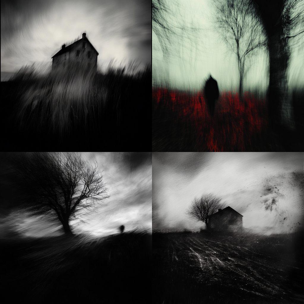 Chris Friel style, Midjourney V6.1, render 1 of 4