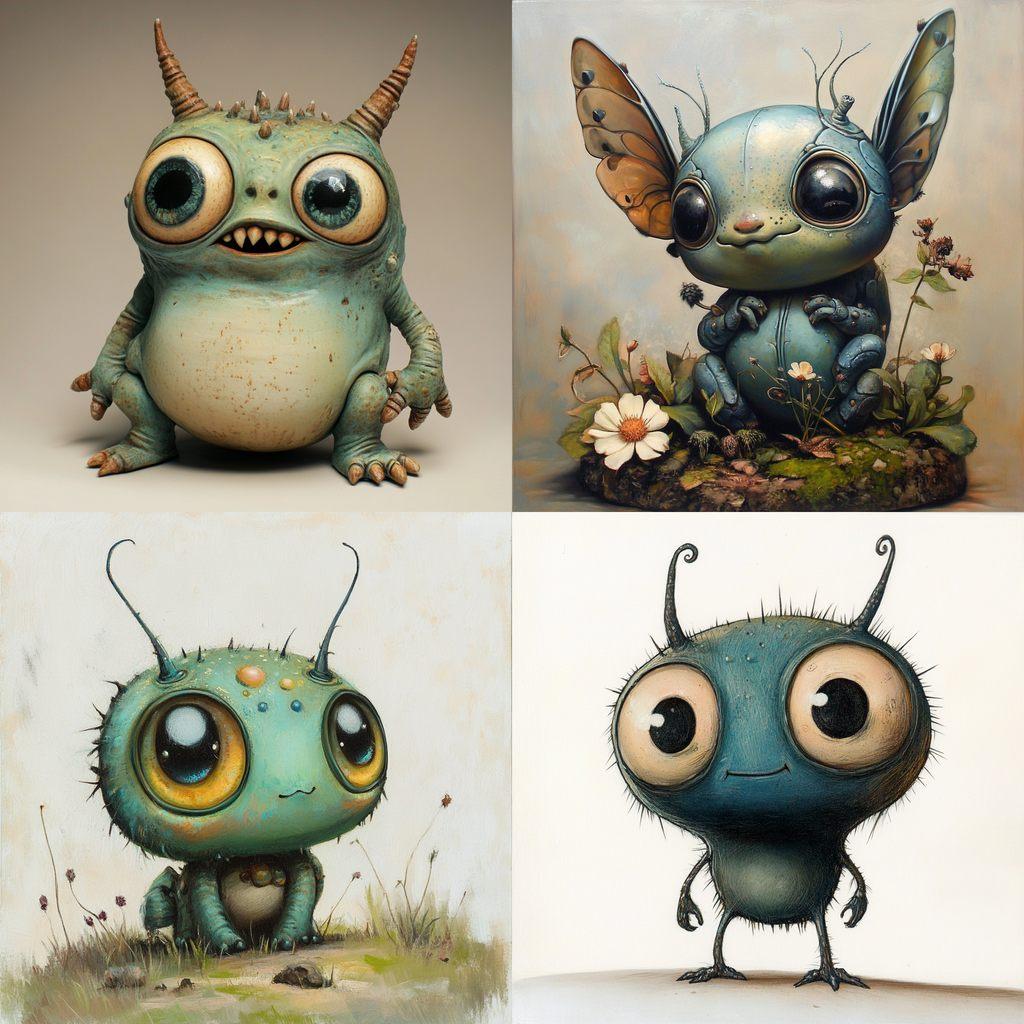 Chris Ryniak style, Midjourney V6.1, render 1 of 4