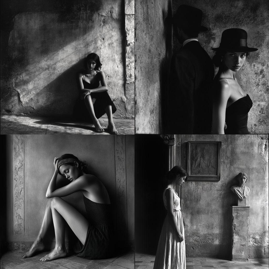 Christian Coigny style, Midjourney V6.1, render 1 of 4