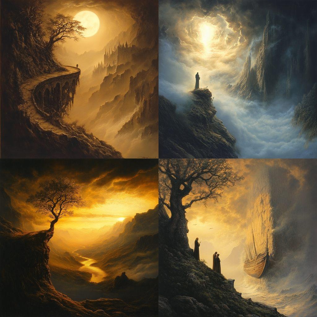 Christophe Vacher style, Midjourney V6.1, render 1 of 4