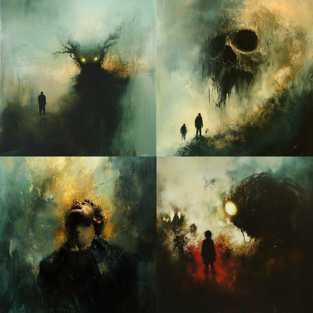 Christopher Shy style, Midjourney V6.1, render 1 of 4