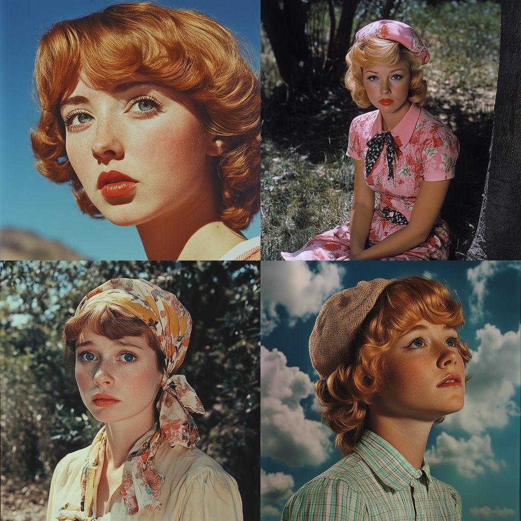 Cindy Sherman style, Midjourney V6.1, render 1 of 4