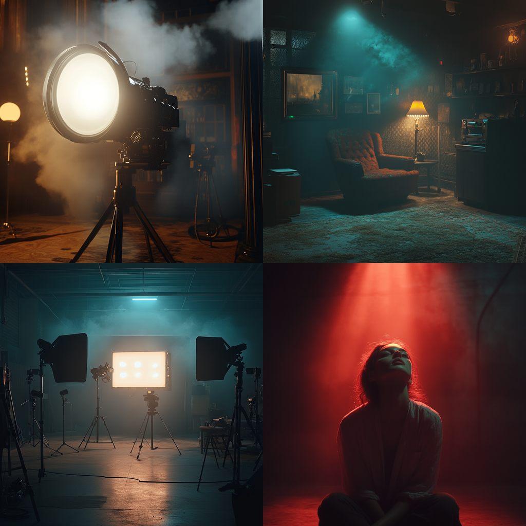 Cinematic lighting style, Midjourney V6.1, render 1 of 4