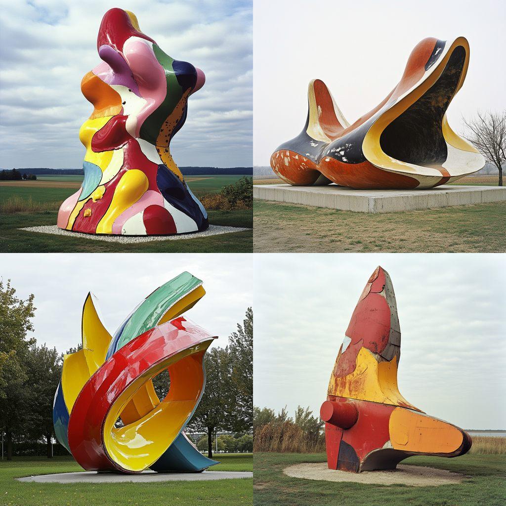 Claes Oldenburg style, Midjourney V6.1, render 1 of 4