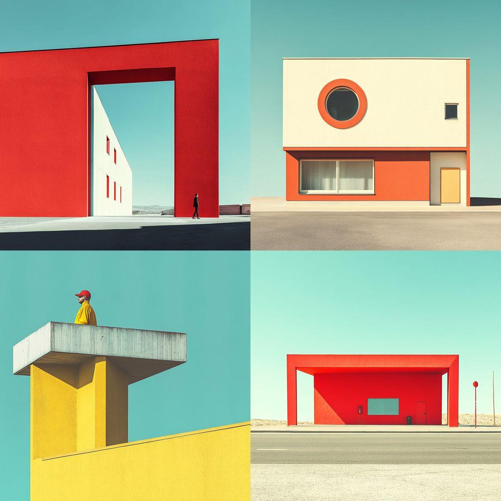 Clemens Ascher style, Midjourney V6.1, render 1 of 4
