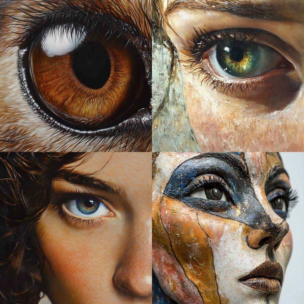 Close-up view style, Midjourney V6.1, render 1 of 4