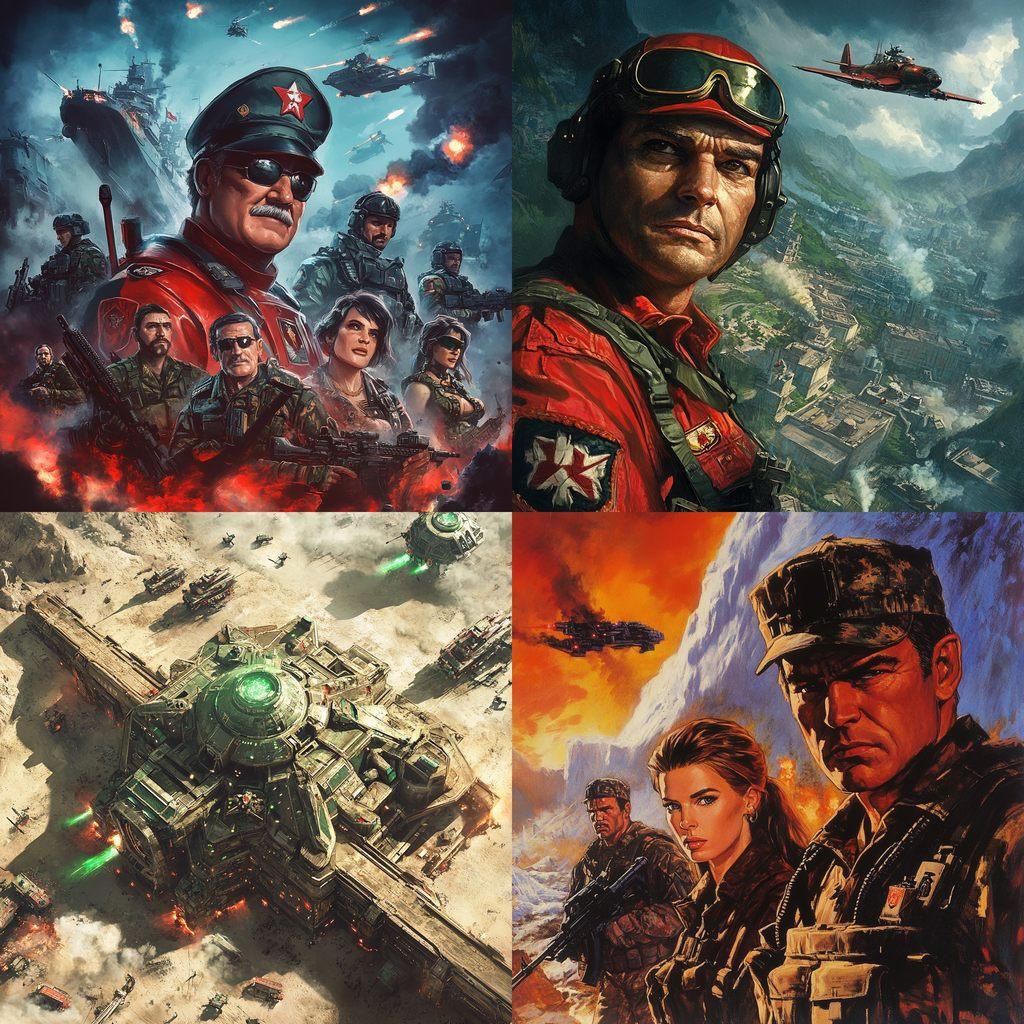Command & Conquer style, Midjourney V6.1, render 1 of 4