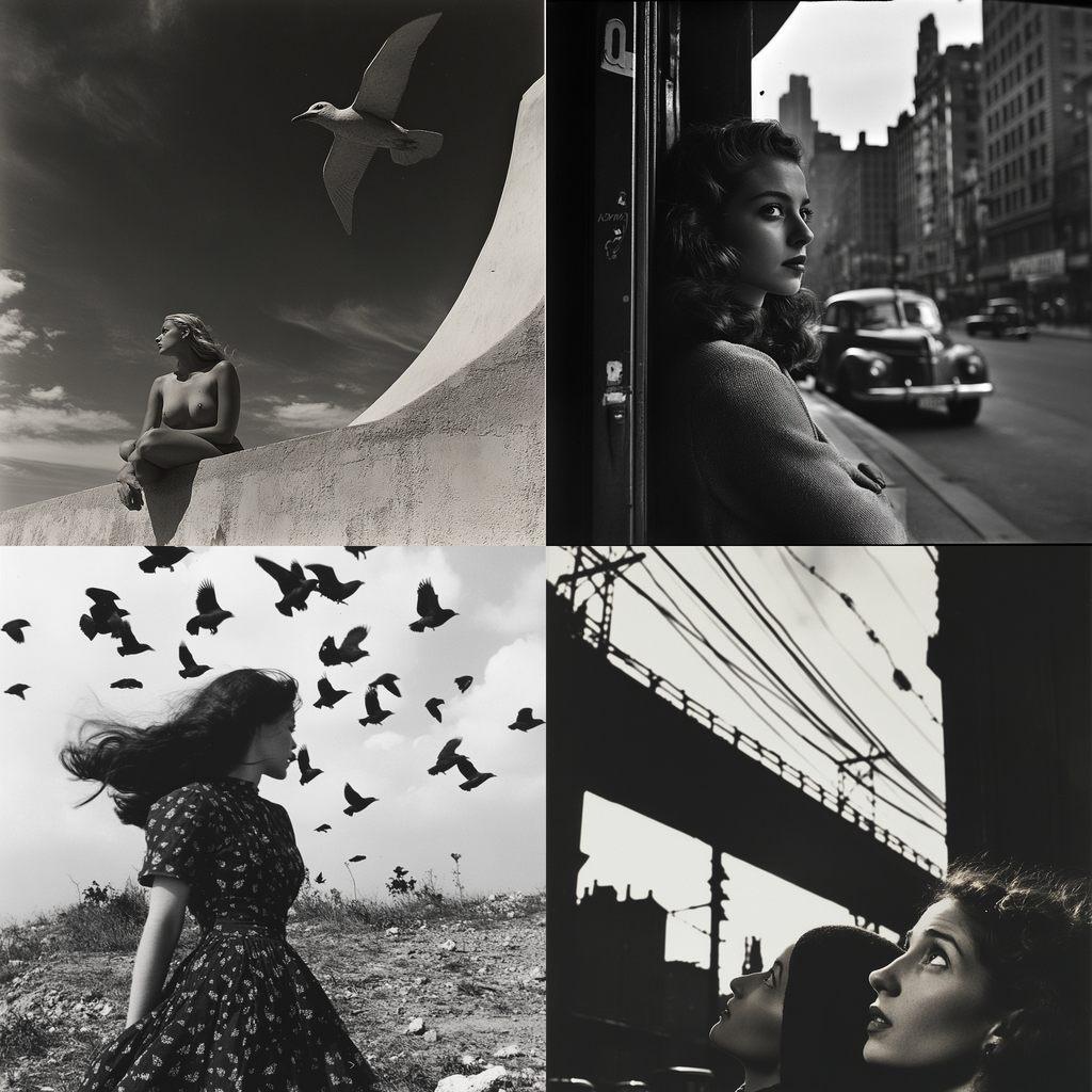 Cornell Capa style, Midjourney V6.1, render 1 of 4
