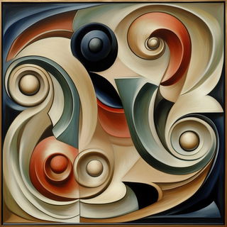 Mosaic Silhouette Deco style, Midjourney V6.1: creative pattern composition