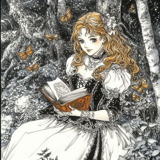 Cryocanyon style, Midjourney V6.1: retro fairy-tale illustration
