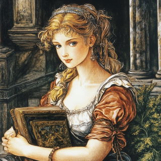 Cryocanyon style, Midjourney V6.1: classical 18th-century oil painting