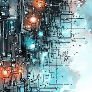 Needlemoon style, Midjourney V6.1: technical infrastructure blueprint schematics
