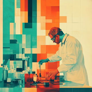 Terravast style, Midjourney V6.1: editorial illustration for popular scientific magazine cover