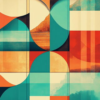 Terravast style, Midjourney V6.1: creative pattern composition