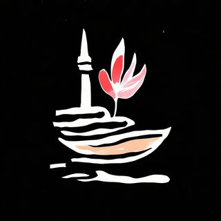 Blackthorn Endpaper style, Midjourney V6.1: bold minimalist logo design for Istanbul city municipal services