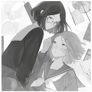 Balloonletter style, Midjourney V6.1: black-and-white manga comic strip