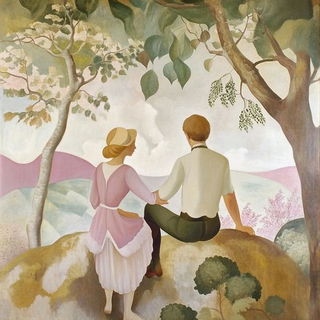 Balloonletter style, Midjourney V6.1: classical 18th-century oil painting