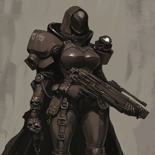 Sealstorm Ornamentics style, Midjourney V6.1: concept art character design of retropunk steam knight