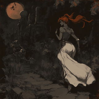 Sealstorm Ornamentics style, Midjourney V6.1: retro fairy-tale illustration